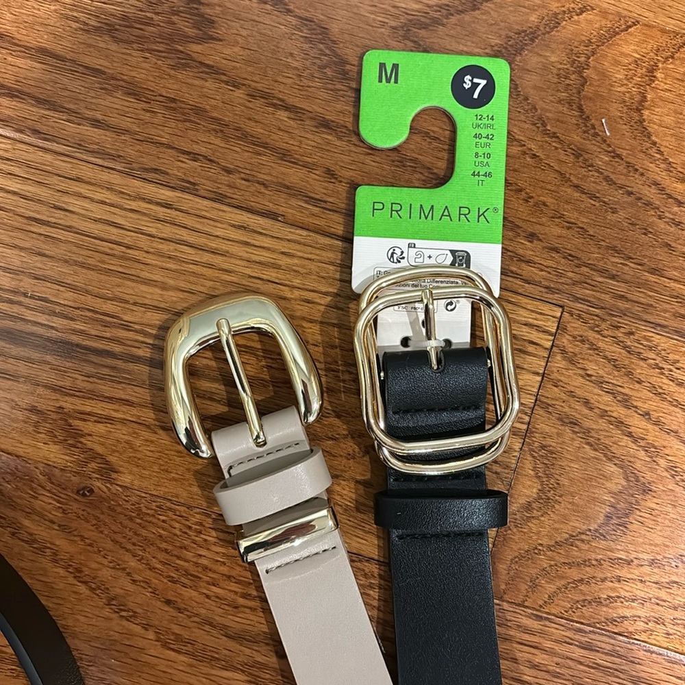 Bundle of 2 belts